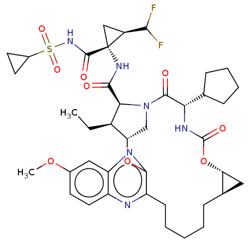 Chemical structure of BindingDB Monomer ID 403605