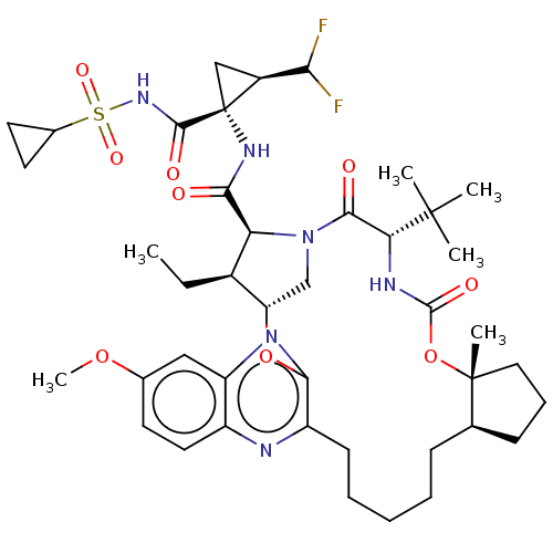Chemical structure of BindingDB Monomer ID 403630