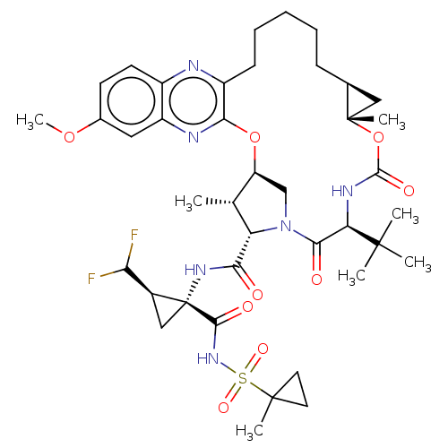 Chemical structure of BindingDB Monomer ID 403635