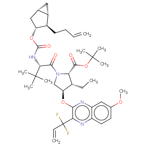 Chemical structure of BindingDB Monomer ID 403649