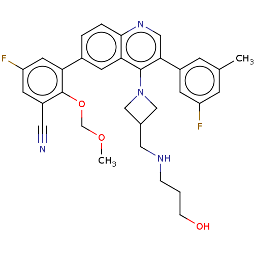 Chemical structure of BindingDB Monomer ID 405635