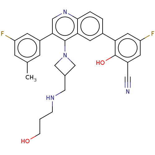 Chemical structure of BindingDB Monomer ID 405636