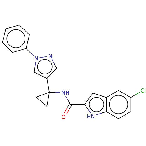 Chemical structure of BindingDB Monomer ID 406354
