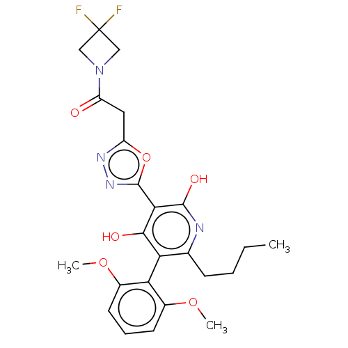Chemical structure of BindingDB Monomer ID 406602