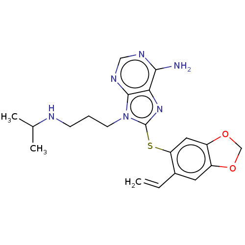 Chemical structure of BindingDB Monomer ID 406697