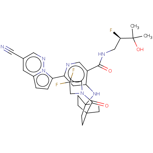 Chemical structure of BindingDB Monomer ID 407467