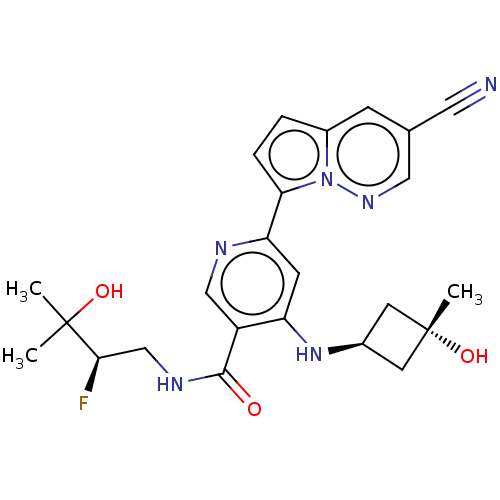 Chemical structure of BindingDB Monomer ID 407504