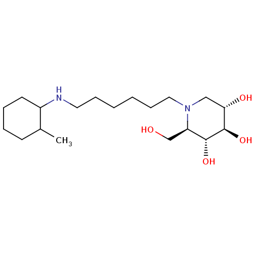 Chemical structure of BindingDB Monomer ID 408634