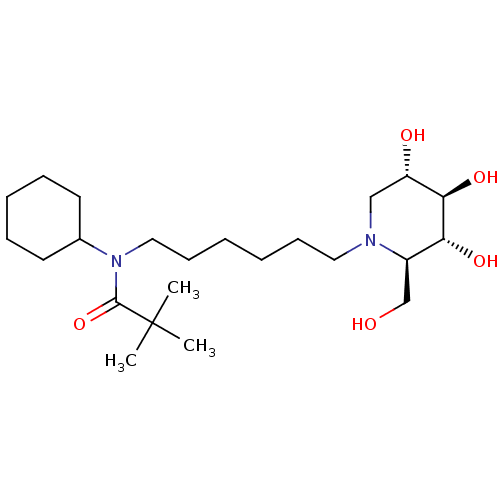 Chemical structure of BindingDB Monomer ID 408635