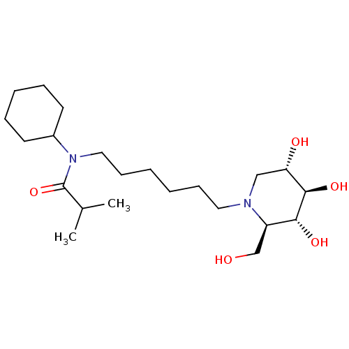 Chemical structure of BindingDB Monomer ID 408640