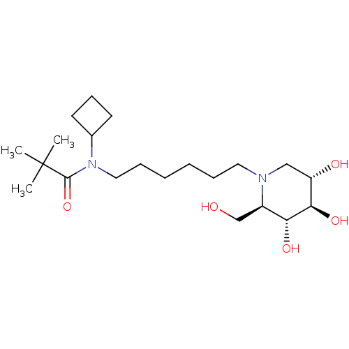 Chemical structure of BindingDB Monomer ID 408644