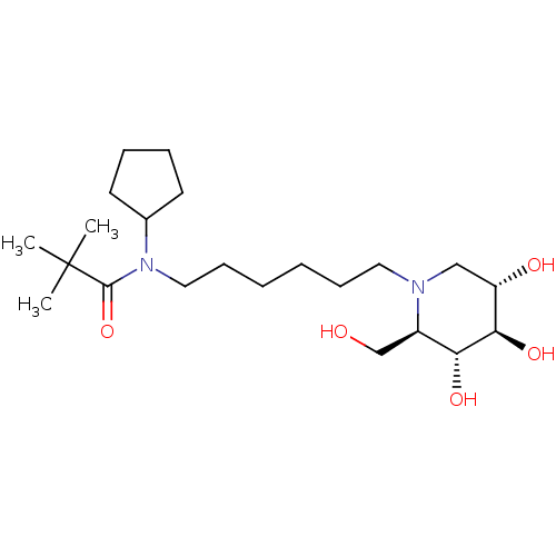 Chemical structure of BindingDB Monomer ID 408645