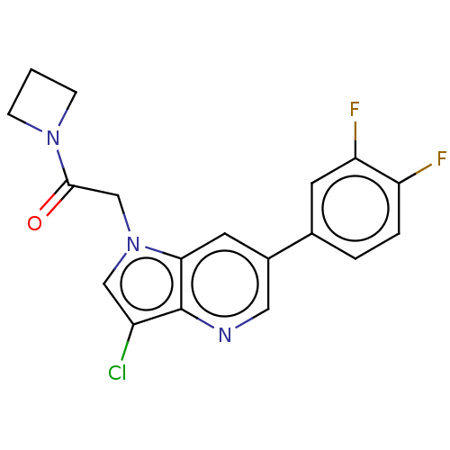 Chemical structure of BindingDB Monomer ID 409086