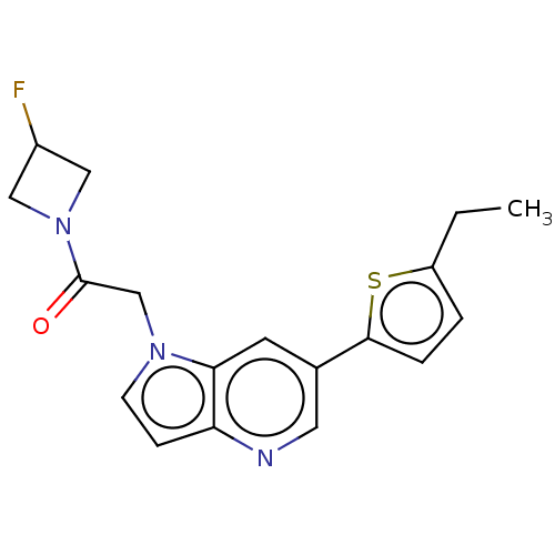 Chemical structure of BindingDB Monomer ID 409409
