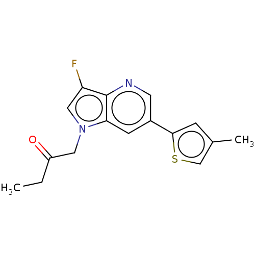 Chemical structure of BindingDB Monomer ID 409474