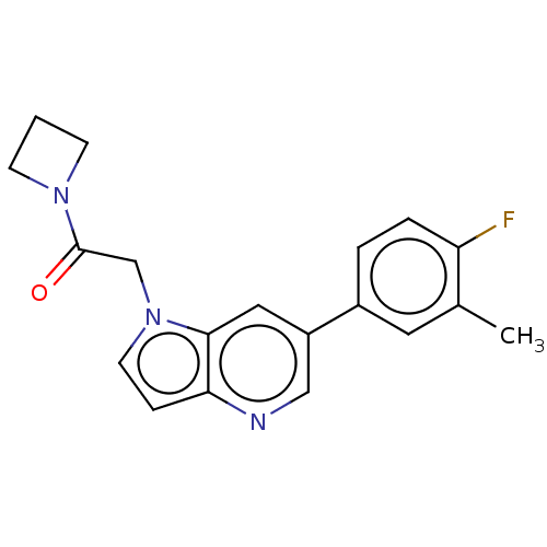 Chemical structure of BindingDB Monomer ID 409484