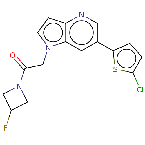 Chemical structure of BindingDB Monomer ID 409507