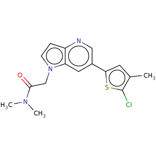 Chemical structure of BindingDB Monomer ID 409560