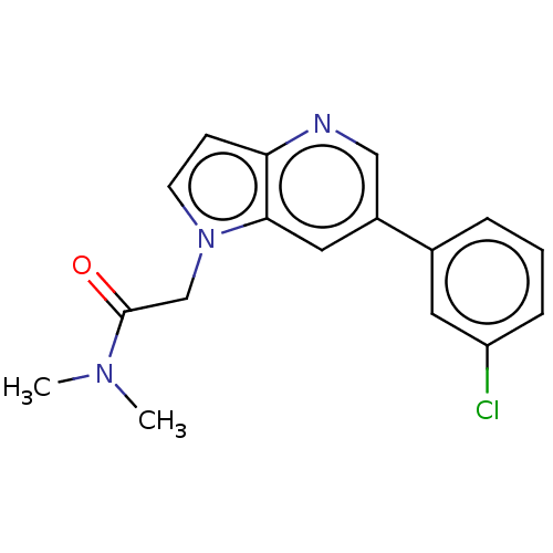 Chemical structure of BindingDB Monomer ID 409563