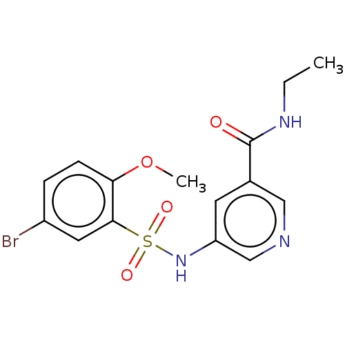 Chemical structure of BindingDB Monomer ID 409845