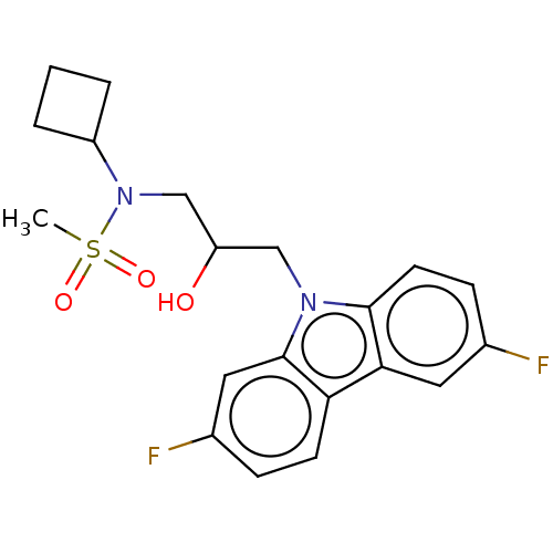Chemical structure of BindingDB Monomer ID 410954