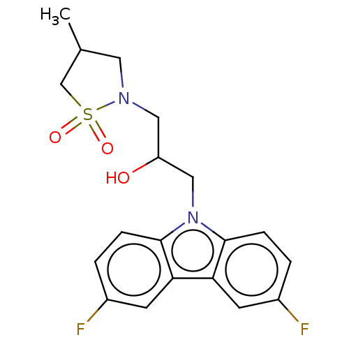 Chemical structure of BindingDB Monomer ID 410984