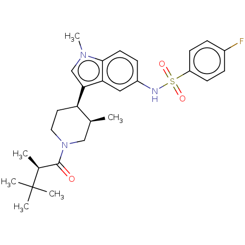 Chemical structure of BindingDB Monomer ID 411385