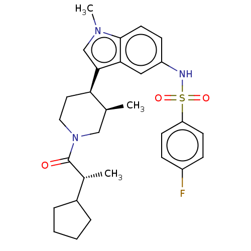 Chemical structure of BindingDB Monomer ID 411386