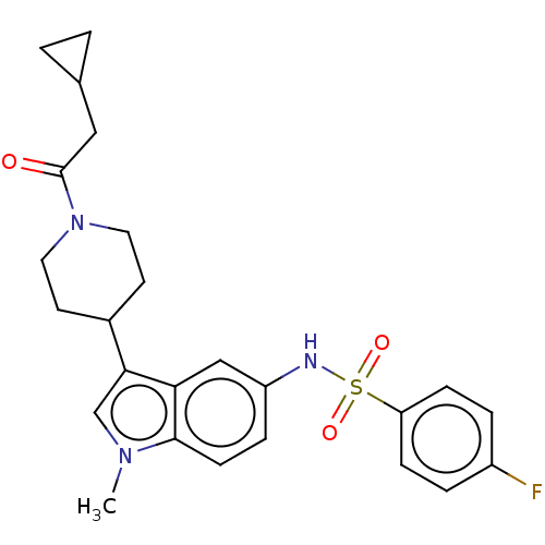 Chemical structure of BindingDB Monomer ID 411397