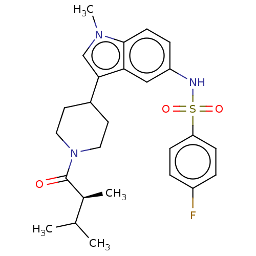 Chemical structure of BindingDB Monomer ID 411400