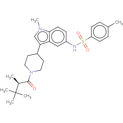 Chemical structure of BindingDB Monomer ID 411409