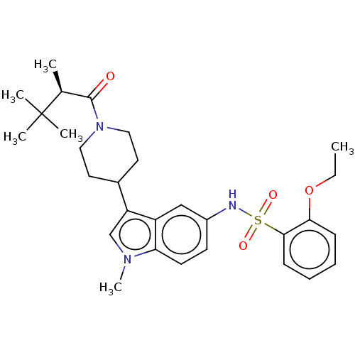 Chemical structure of BindingDB Monomer ID 411411