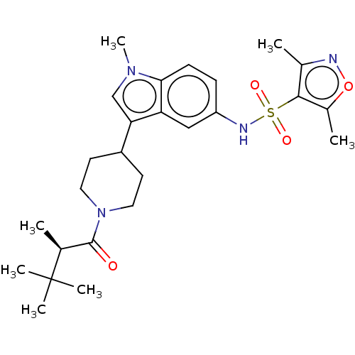 Chemical structure of BindingDB Monomer ID 411414