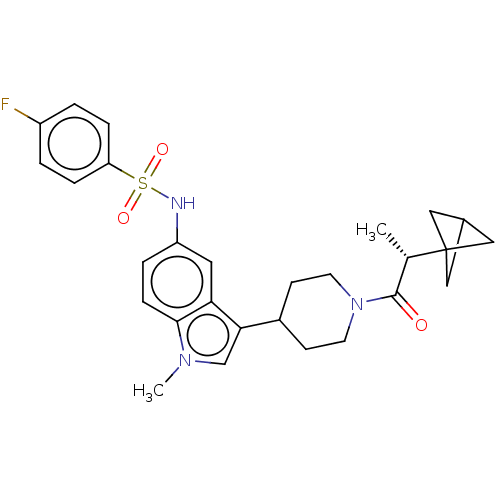Chemical structure of BindingDB Monomer ID 411415