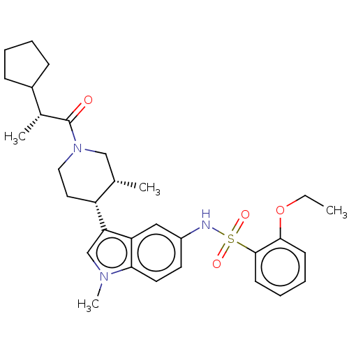 Chemical structure of BindingDB Monomer ID 411417