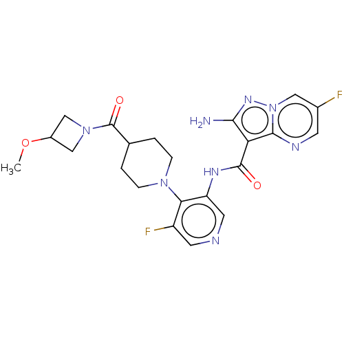Chemical structure of BindingDB Monomer ID 412050
