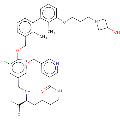 Chemical structure of BindingDB Monomer ID 412156
