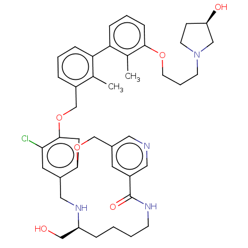 Chemical structure of BindingDB Monomer ID 412160