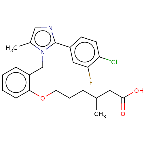Chemical structure of BindingDB Monomer ID 412345