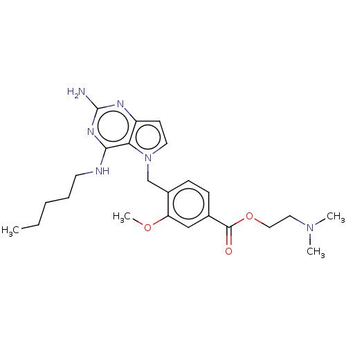 Chemical structure of BindingDB Monomer ID 413415