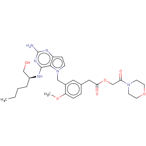 Chemical structure of BindingDB Monomer ID 413427
