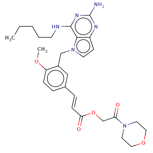 Chemical structure of BindingDB Monomer ID 413429