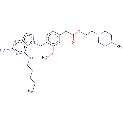 Chemical structure of BindingDB Monomer ID 413434