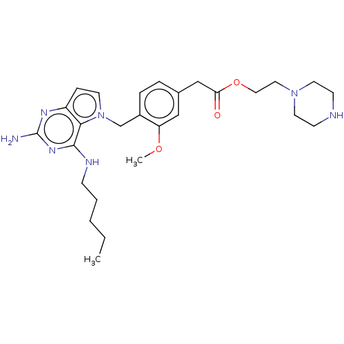 Chemical structure of BindingDB Monomer ID 413438