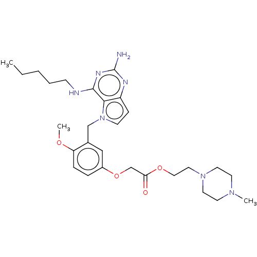 Chemical structure of BindingDB Monomer ID 413442