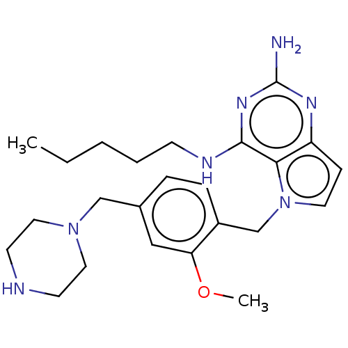 Chemical structure of BindingDB Monomer ID 413445