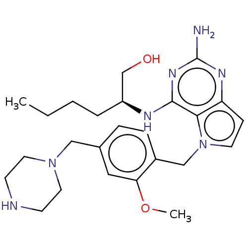 Chemical structure of BindingDB Monomer ID 413446