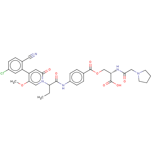 Chemical structure of BindingDB Monomer ID 413465