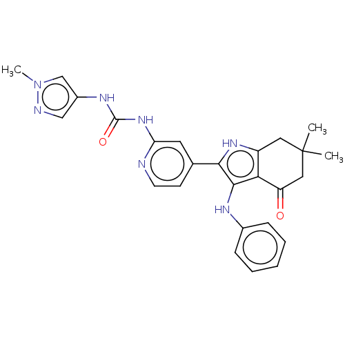 Chemical structure of BindingDB Monomer ID 415284