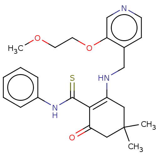 Chemical structure of BindingDB Monomer ID 415303